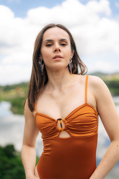 Swimsuit costa naranja