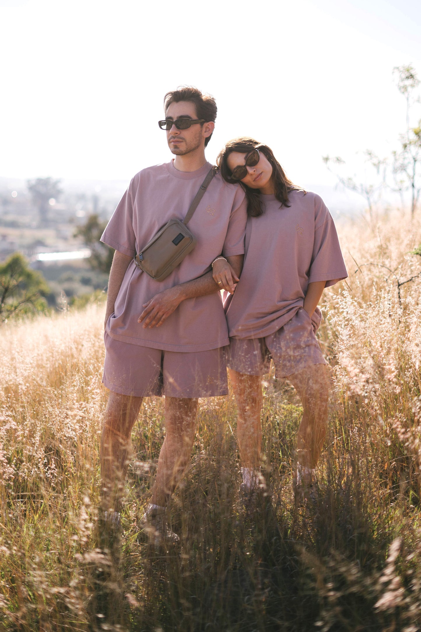 Playera aura dusty rose