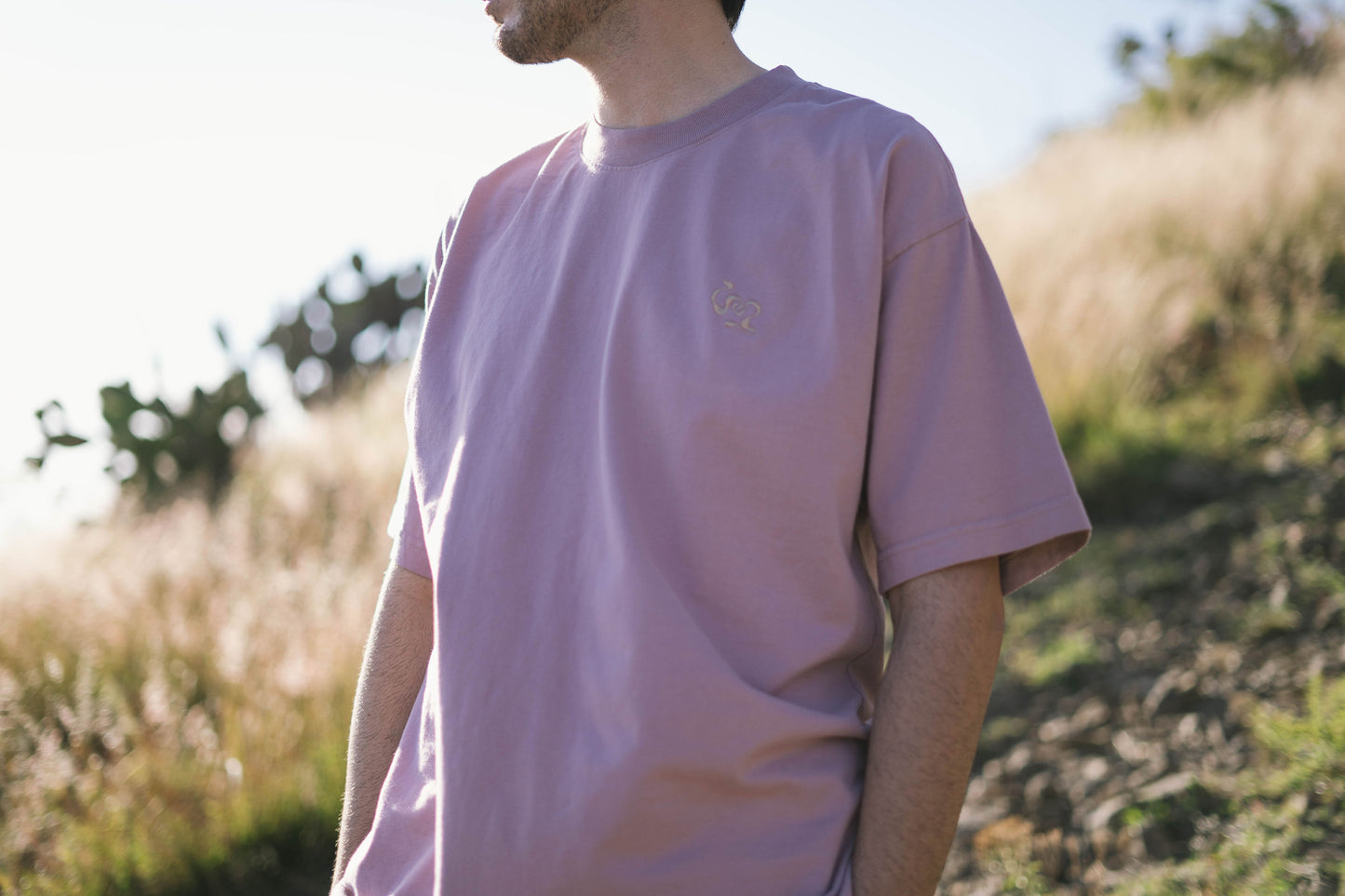 Playera aura dusty rose