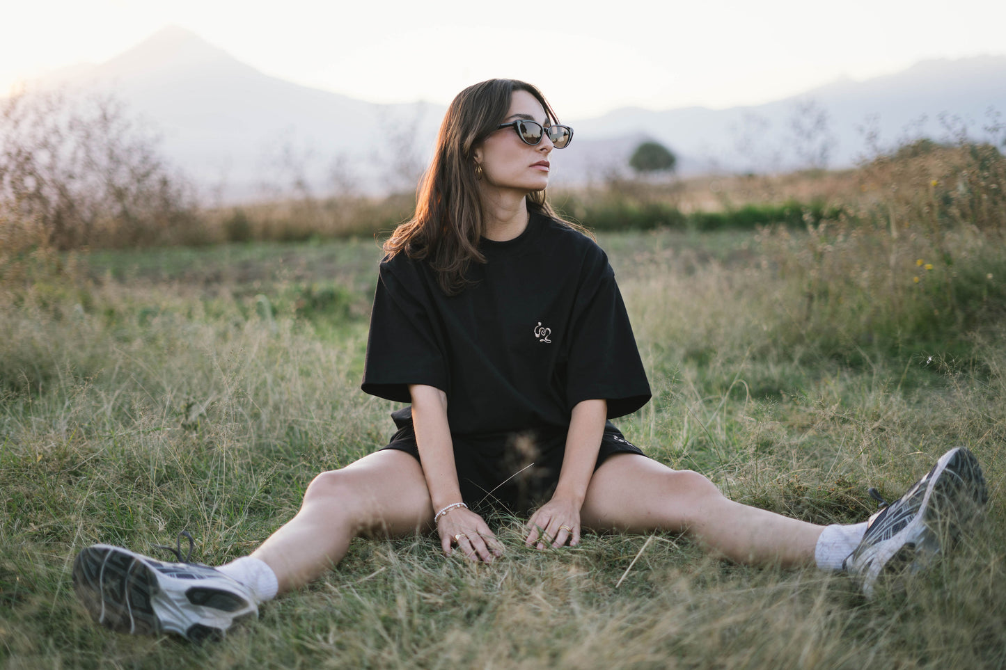 Playera balance negro