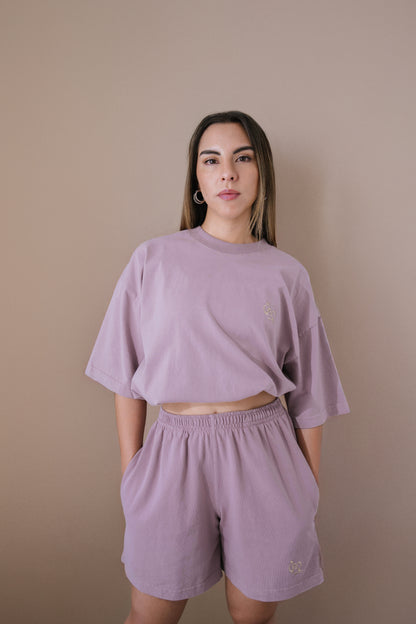 Playera aura dusty rose